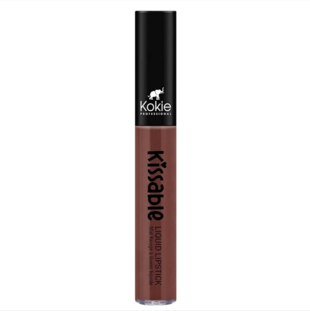 3 x Kokie Kissable Matte Liquid Lipstick, Suede